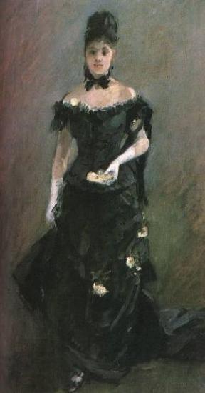 Berthe Morisot Avant le theatre Germany oil painting art